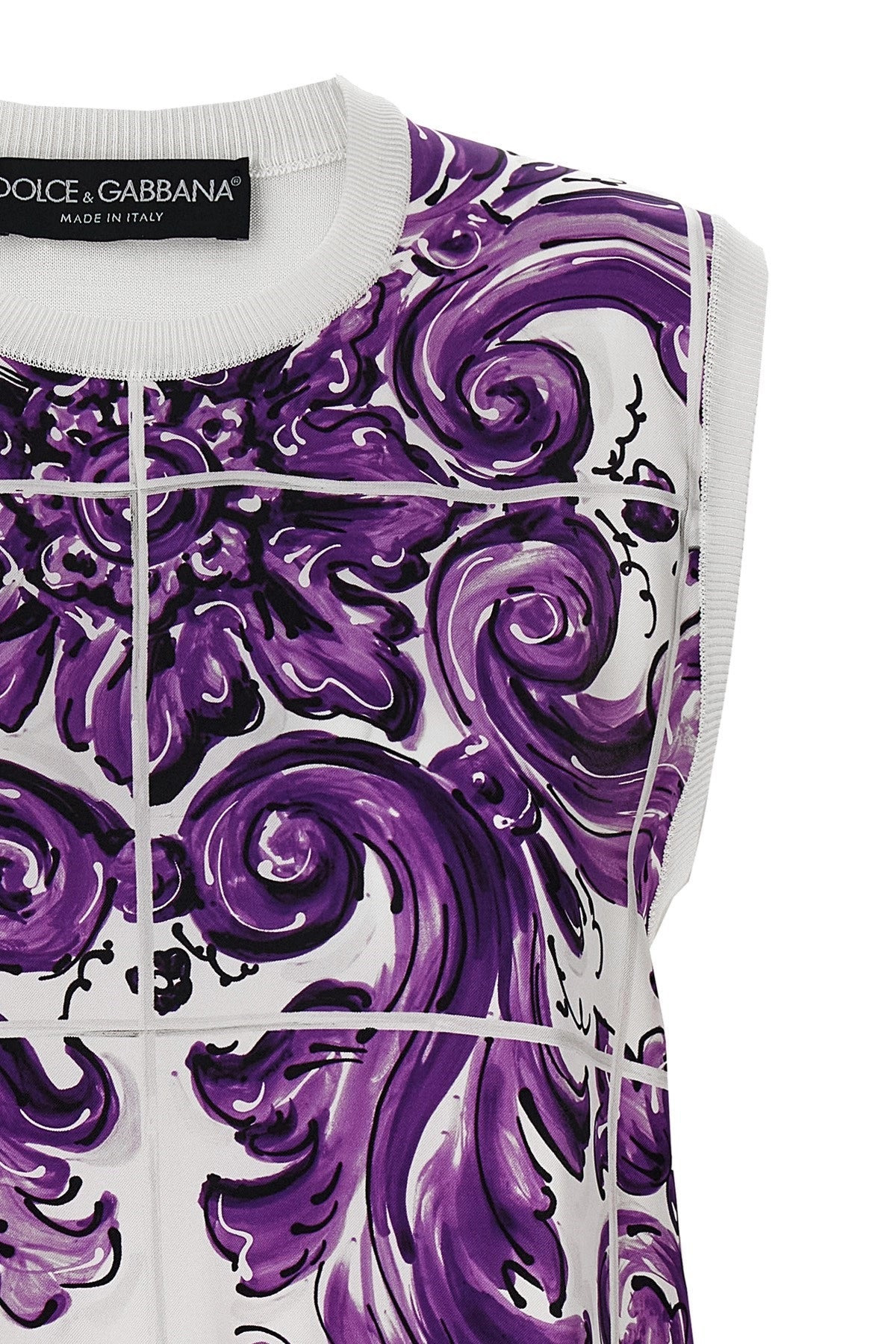 Dolce & Gabbana Women 'Maiolica' Printed Vest - 4
