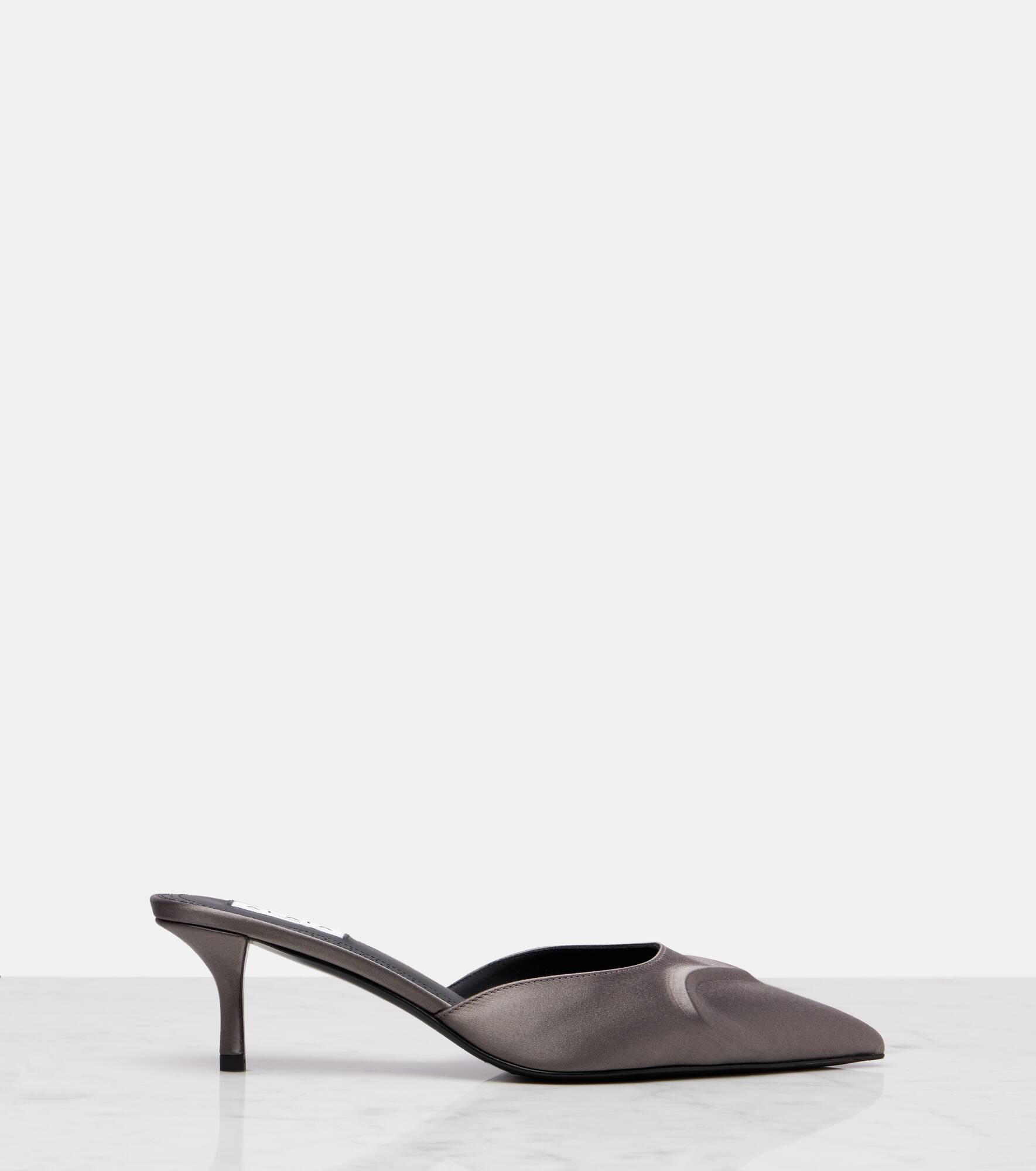 Le Cœur 3D 55 satin mules - 4