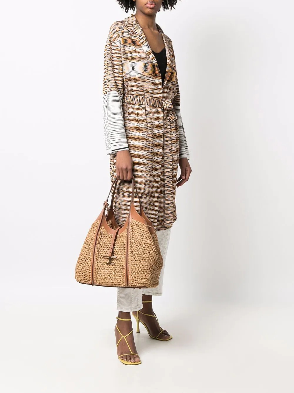 Timeless raffia tote bag - 2