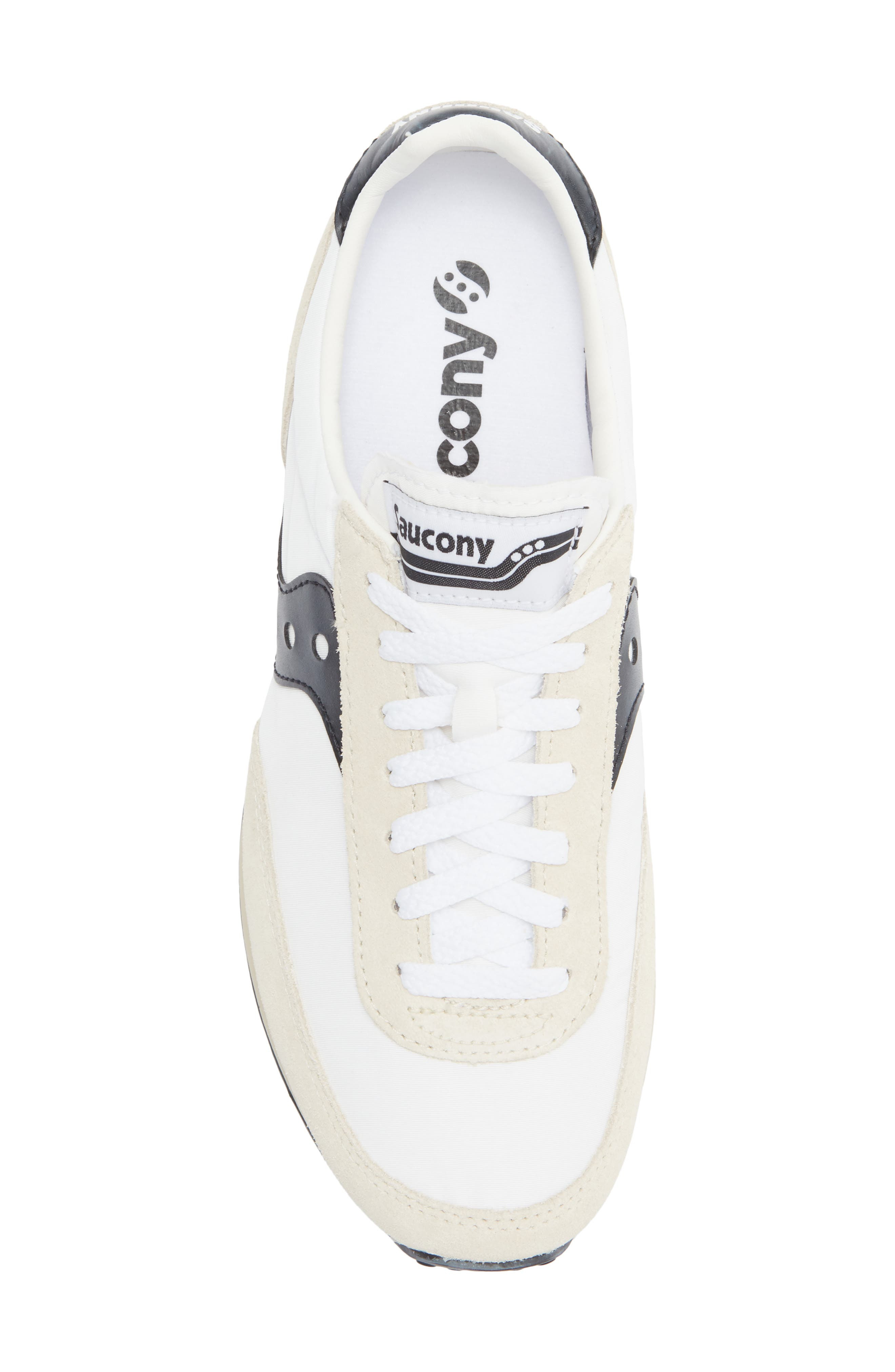 Saucony Gender Inclusive Trainer 80 Sneaker in White/Black at Nordstrom - 5