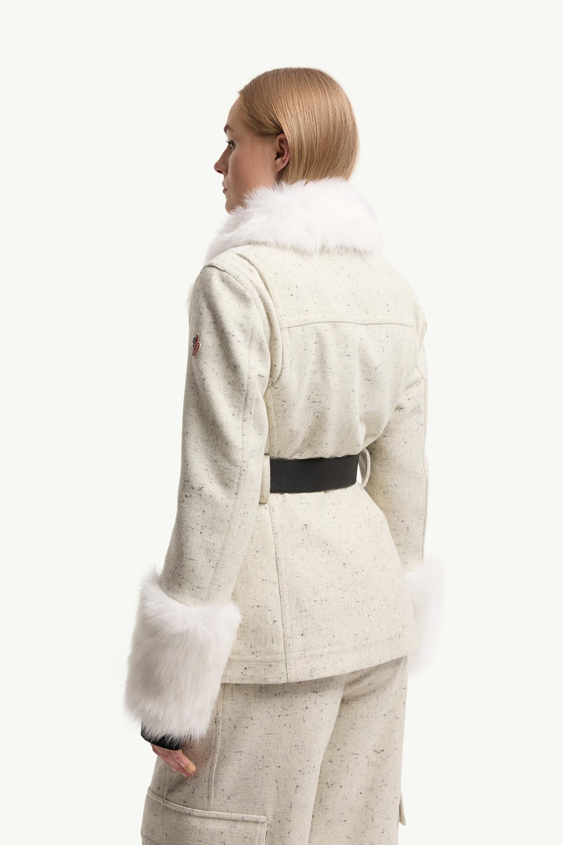 Devez Wool & Shearling-Trimmed Down Field Jacket 5