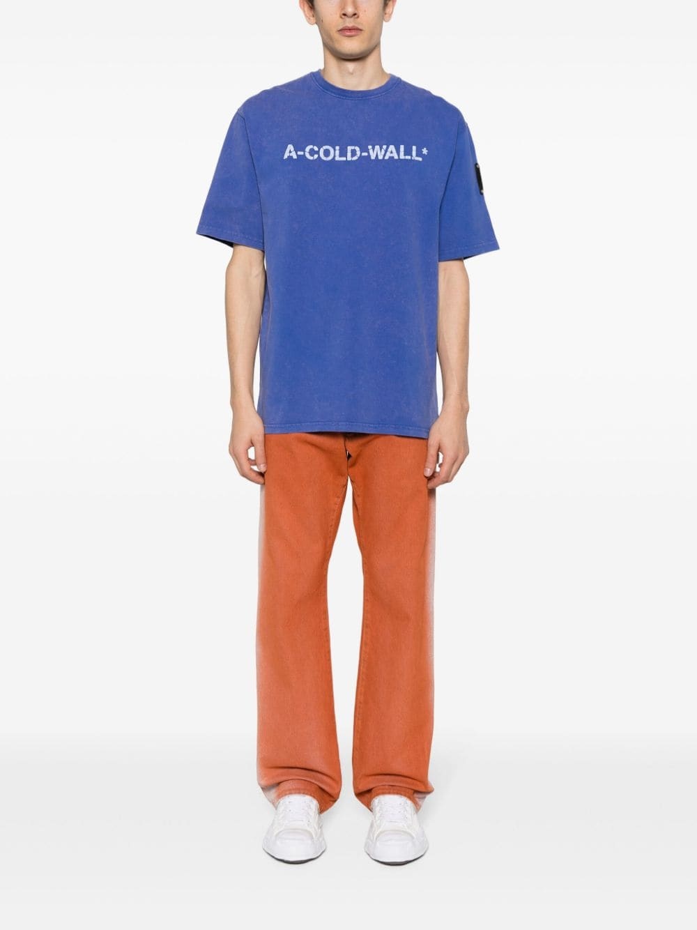 Overdye Logo cotton T-shirt - 2
