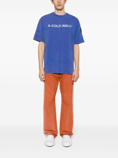A-COLD-WALL* Overdye Logo cotton T-shirt outlook