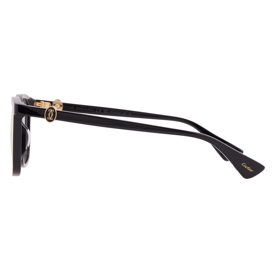 Cartier Demo Sport Ladies Eyeglasses CT0493O 001 55 - 4