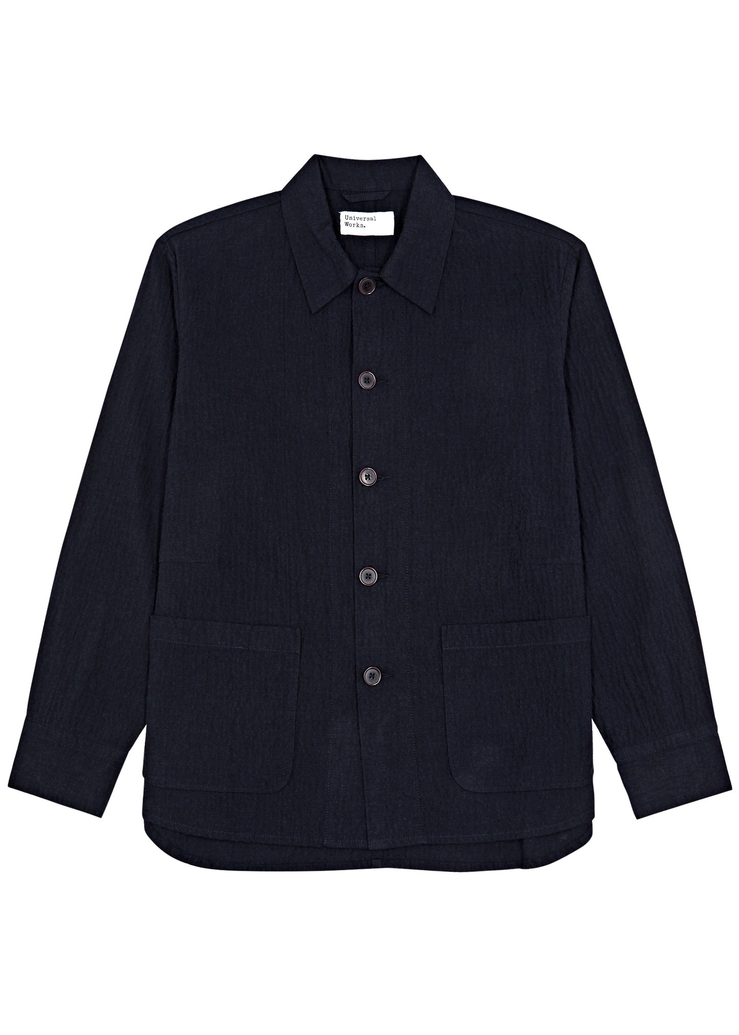 Travail seersucker overshirt - 1