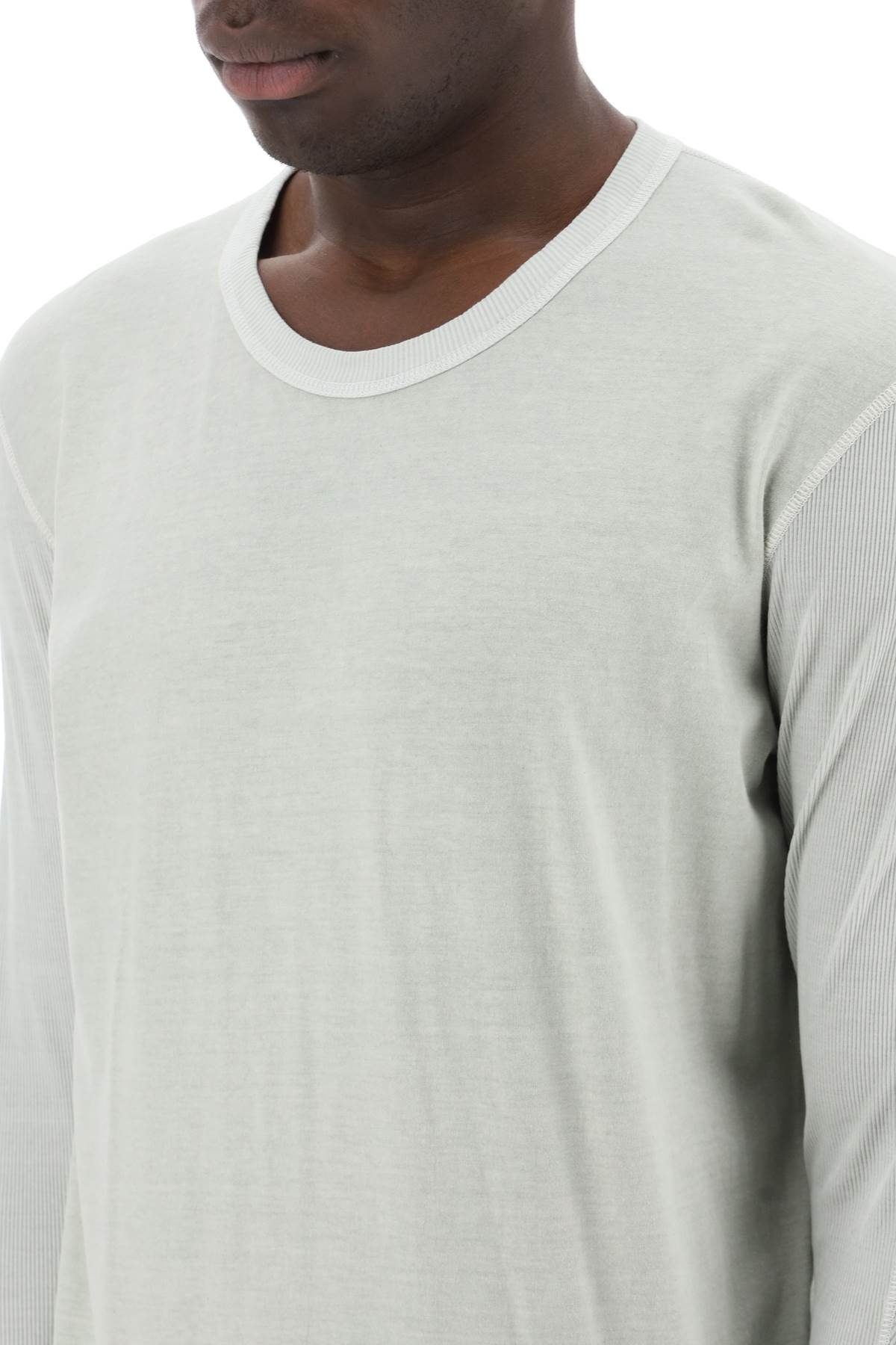 LONG-SLEEVED COTTON T-SHIRT - 5