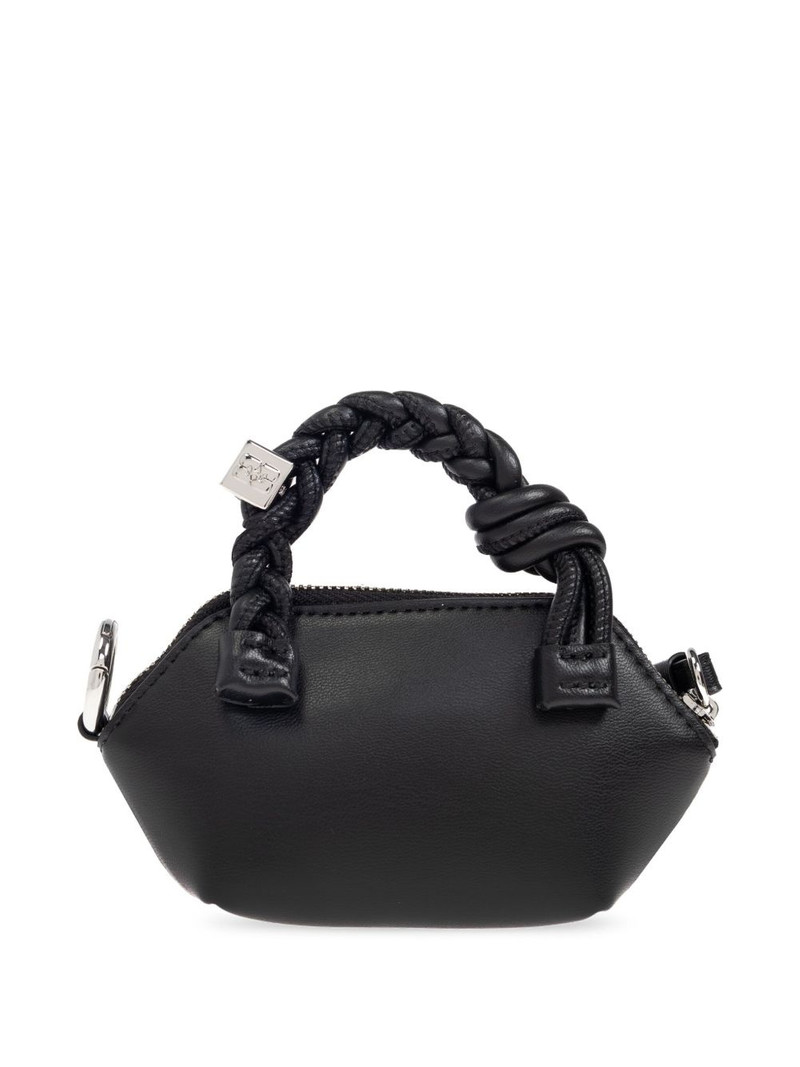 GANNI leather tote bag outlook