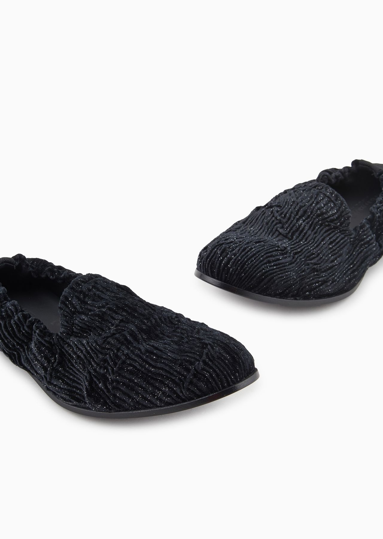 Giorgio’s loafers in textured velvet - 5