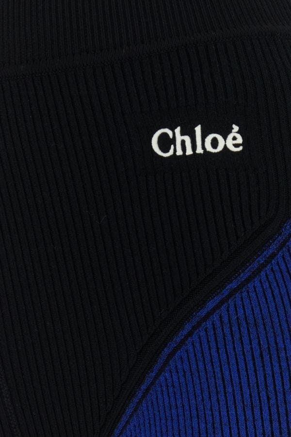【関税&送料込】Chloe Multicolor Stretch Wool Blend Leggings Chloé Multicolor Stretch Wool Blend Leggings - Pants