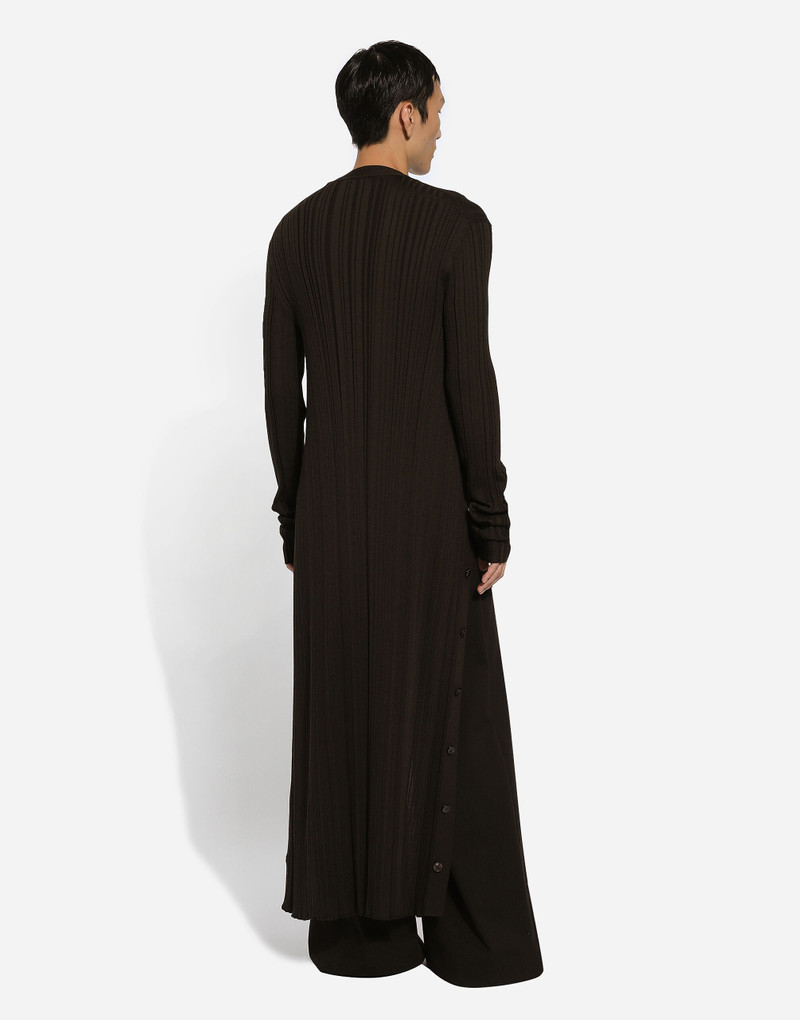 Tailored cotton pants with darts 3