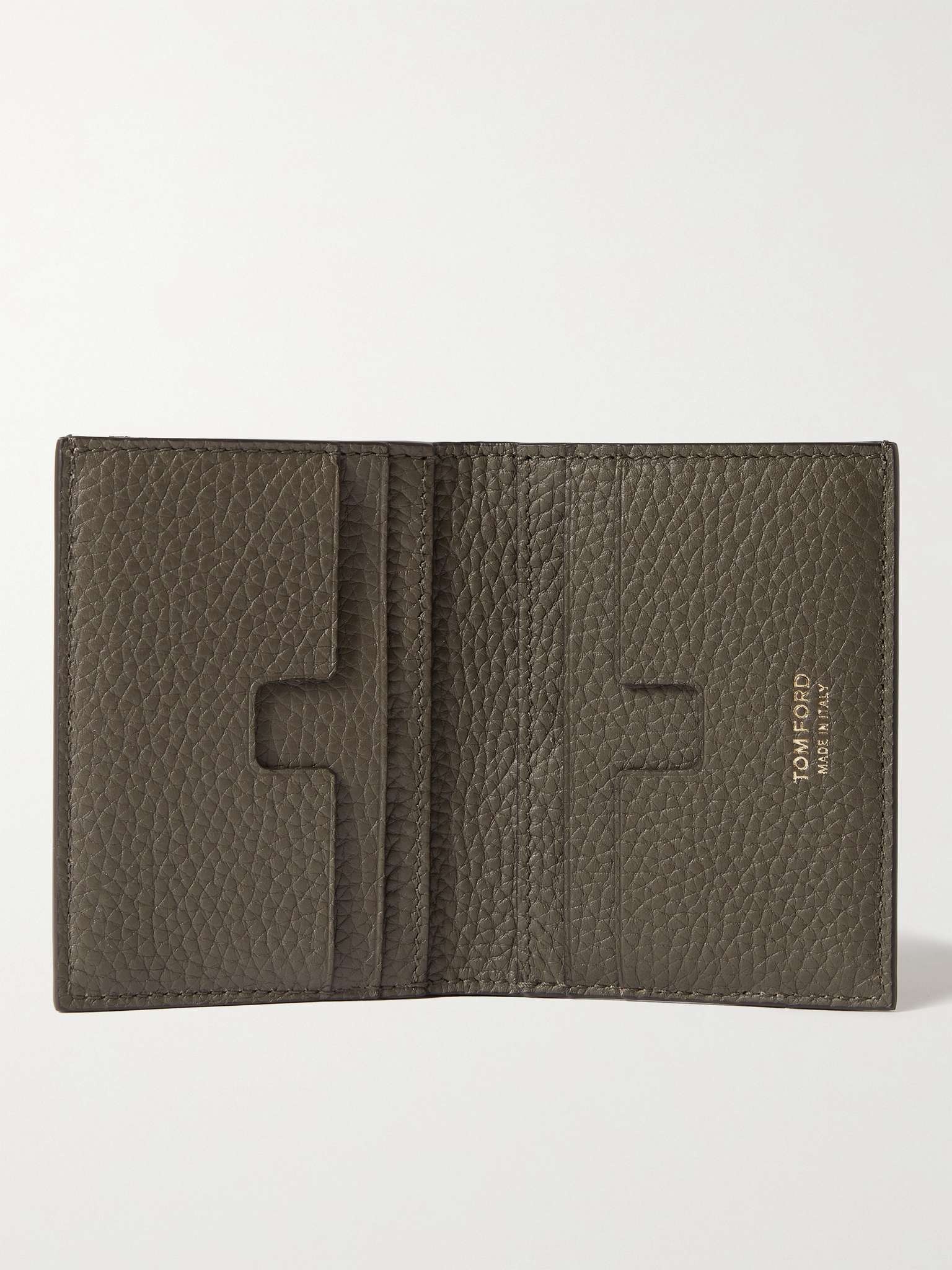 Full-Grain Leather Bifold Cardholder - 2