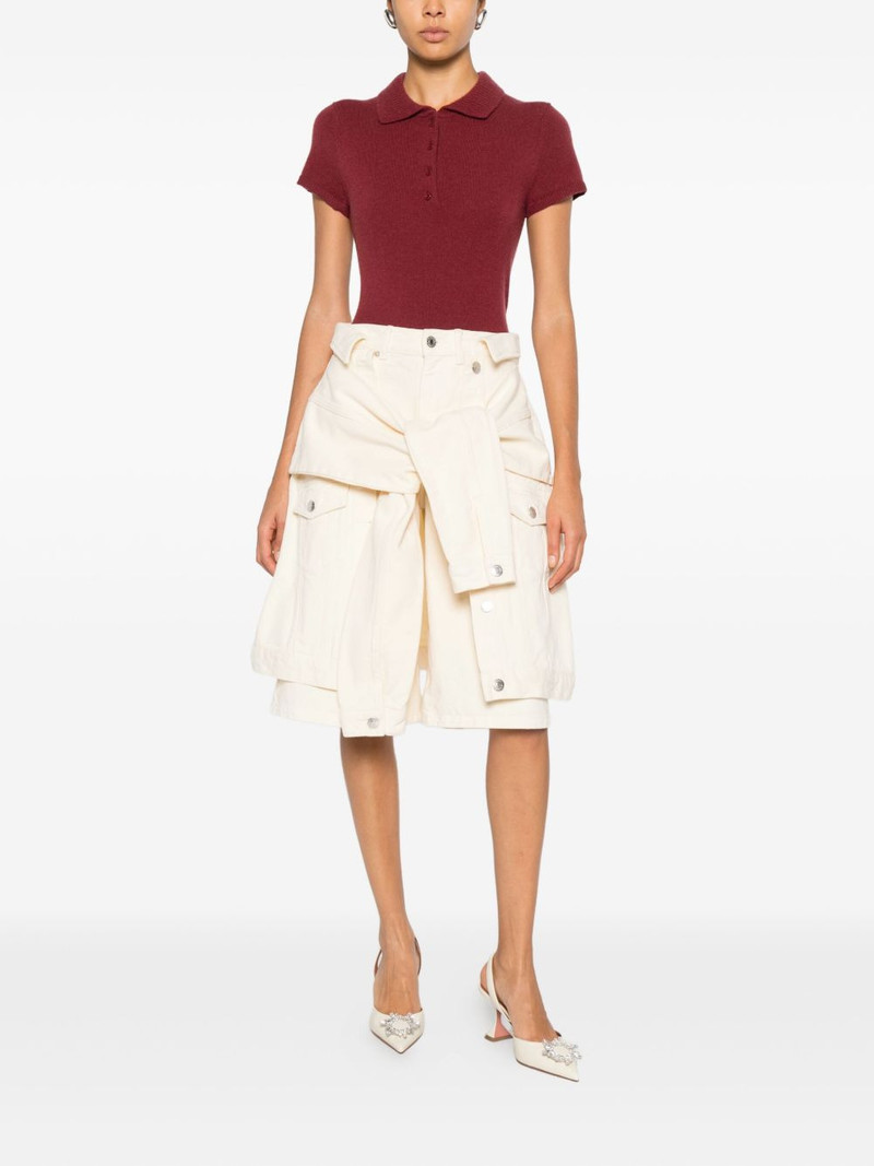 VIKTOR & ROLF drape-detail shorts outlook