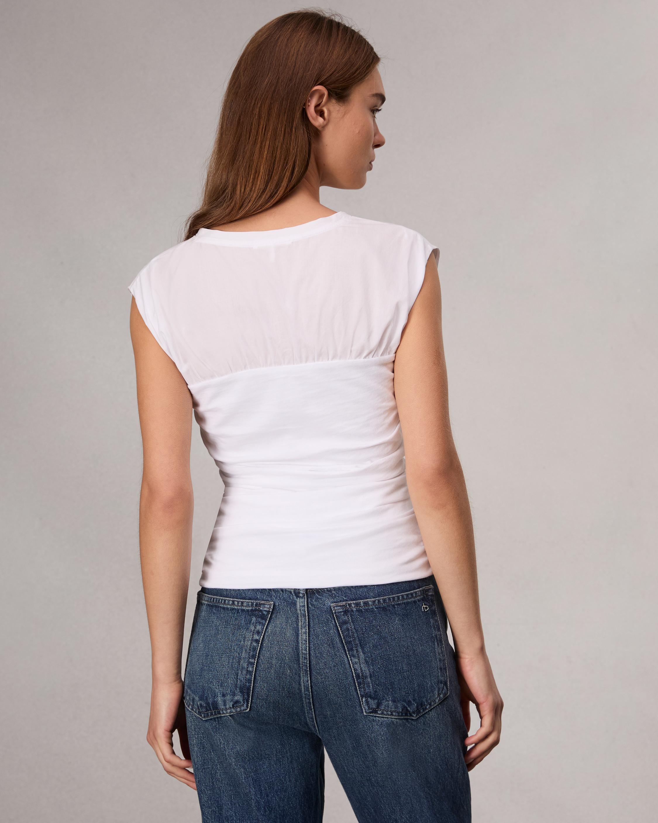 Mica Banded Cotton Top - 5