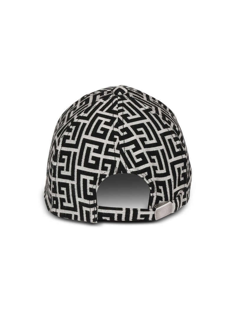 Balmain Monogrammed Jacquard Cap outlook