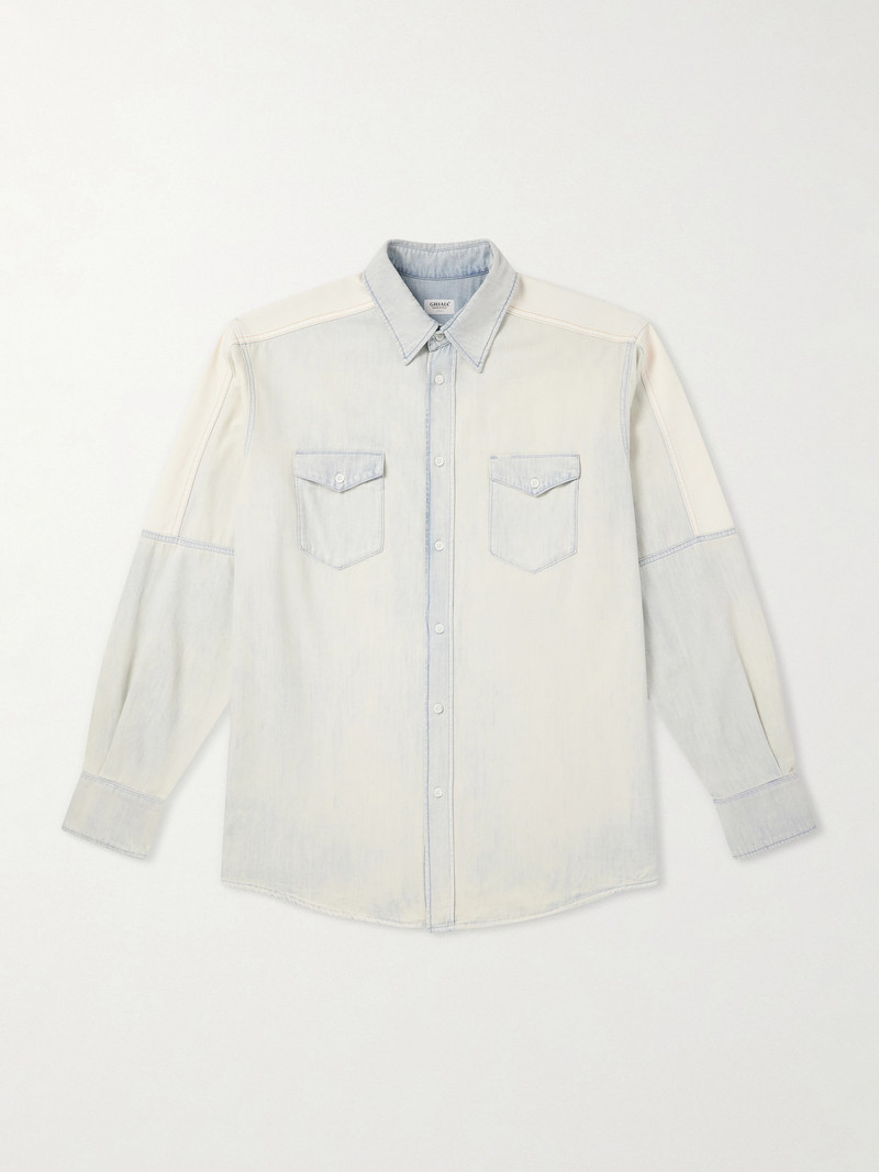Washed Denim Shirt 1