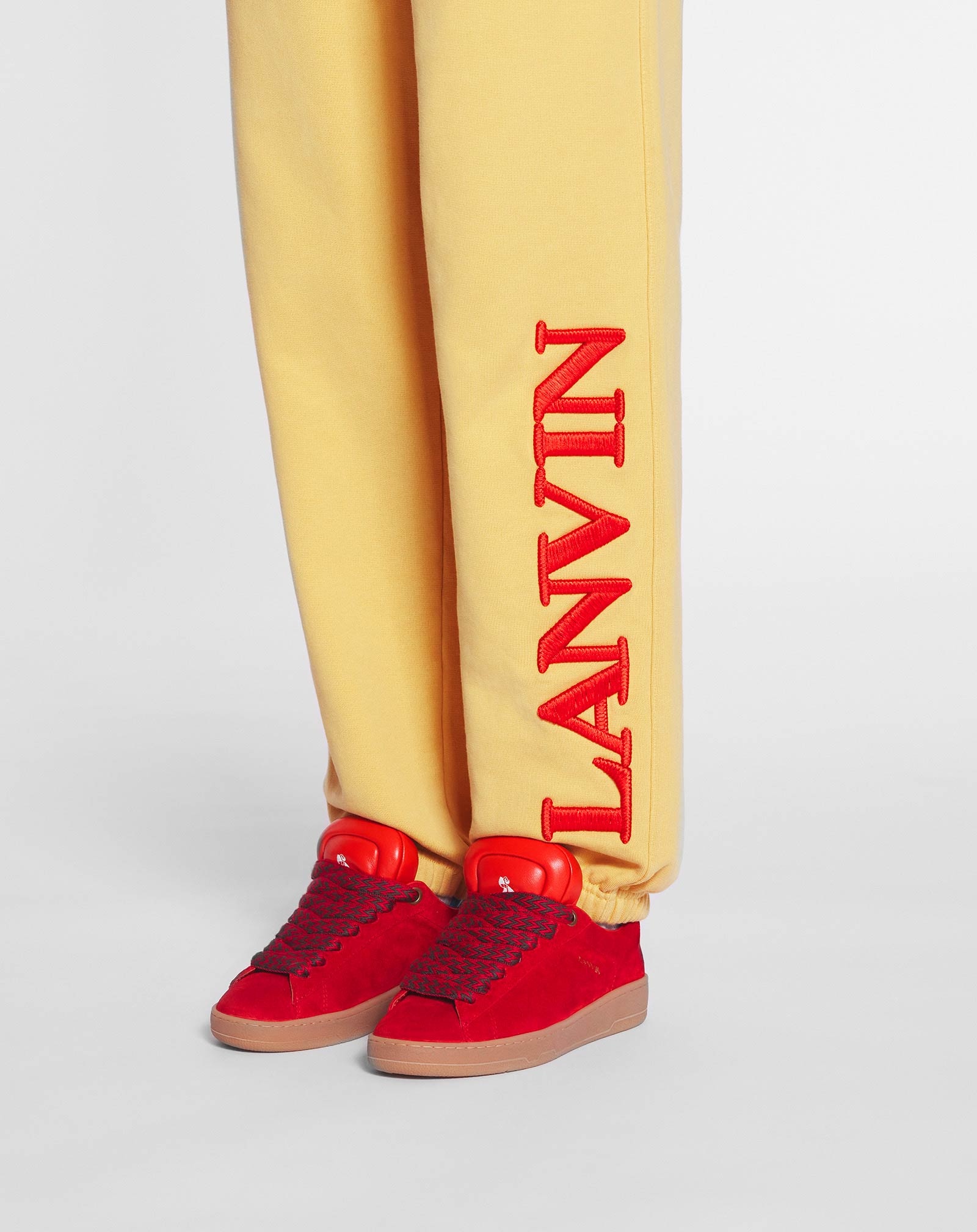 LANVIN X FUTURE UNISEX LOGO JOGGING PANTS - 7