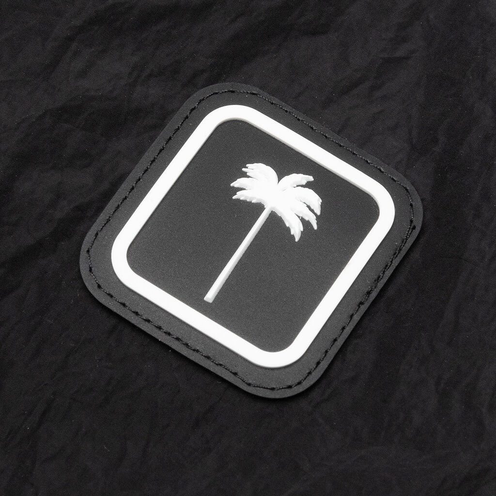 PALM ANGELS PXP WR TRACK PANTS - BLACK/WHITE - 4