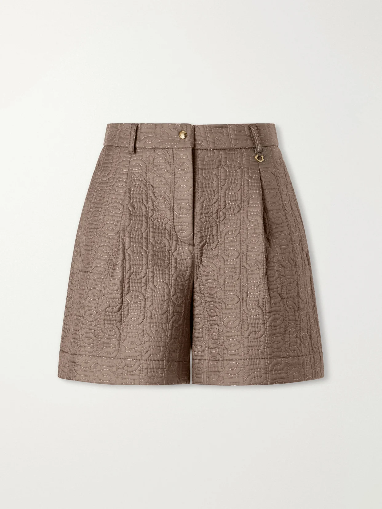 Logo-printed Jacquard Shorts - 1