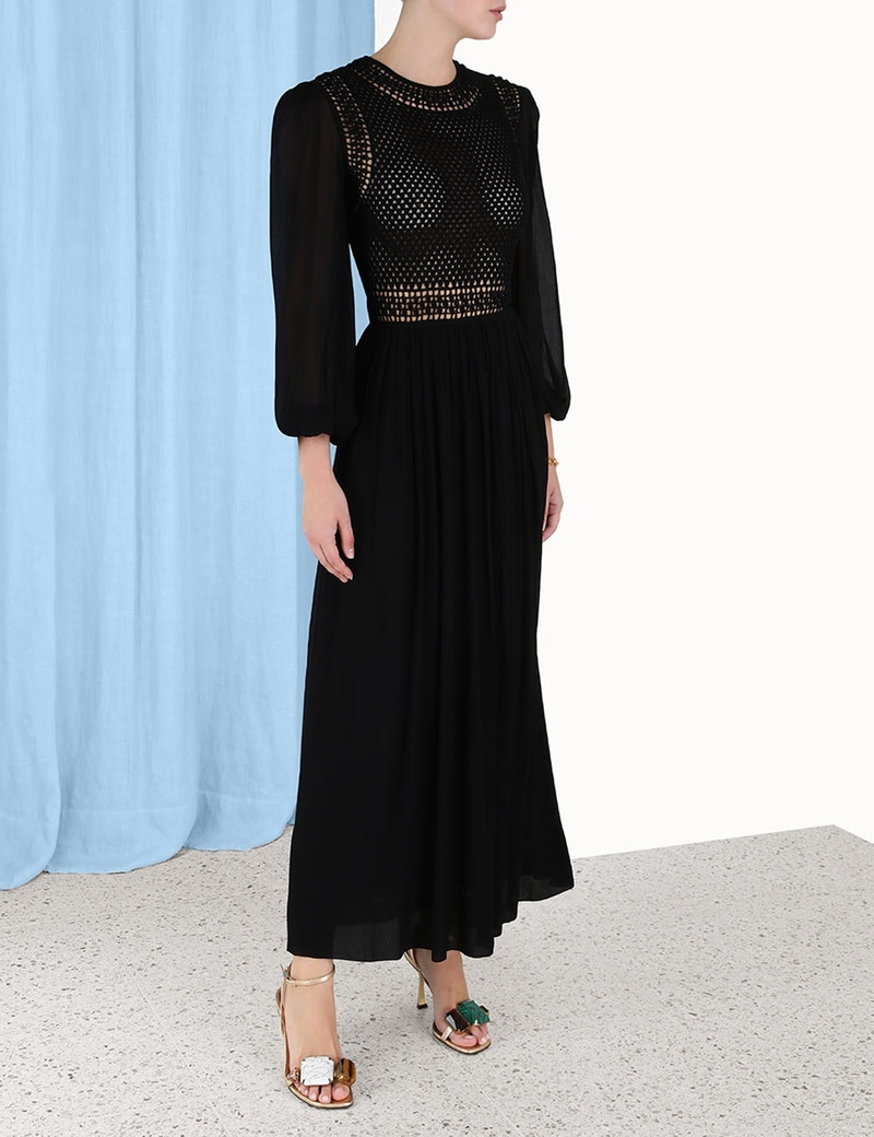 LUMINOSITY CROCHET BODICE MIDI 3