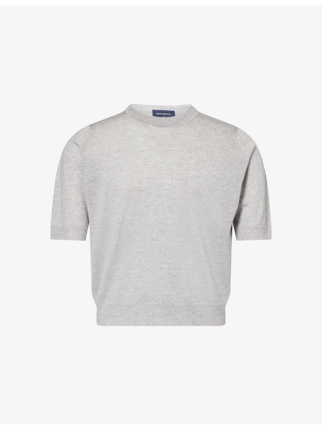 John Smedley X Bill Nighy Short-Sleeve Merino Wool Top - 1