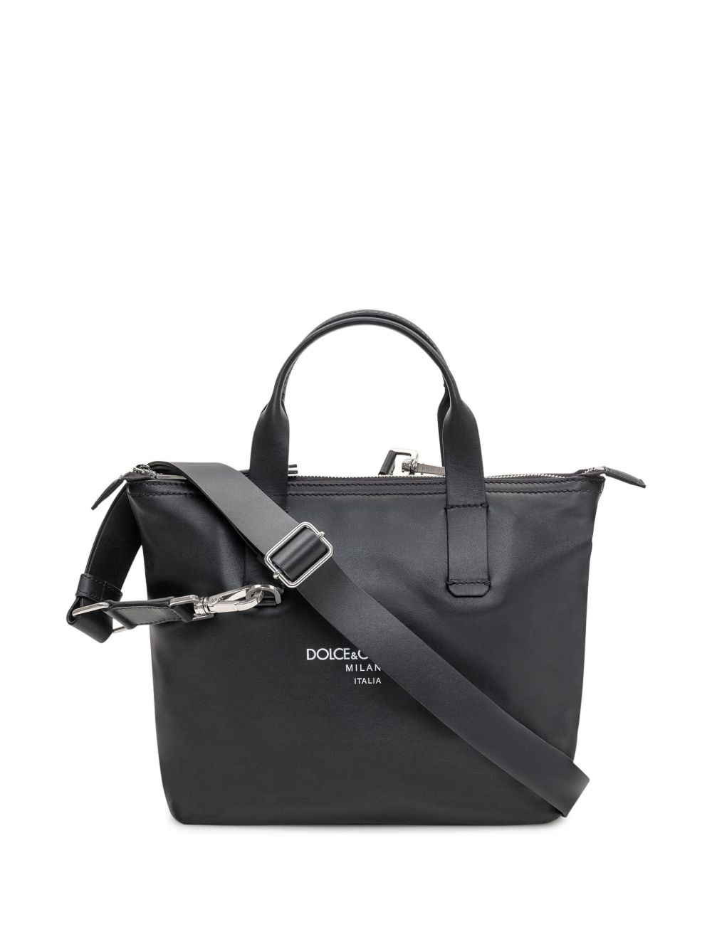 logo-print tote bag - 4
