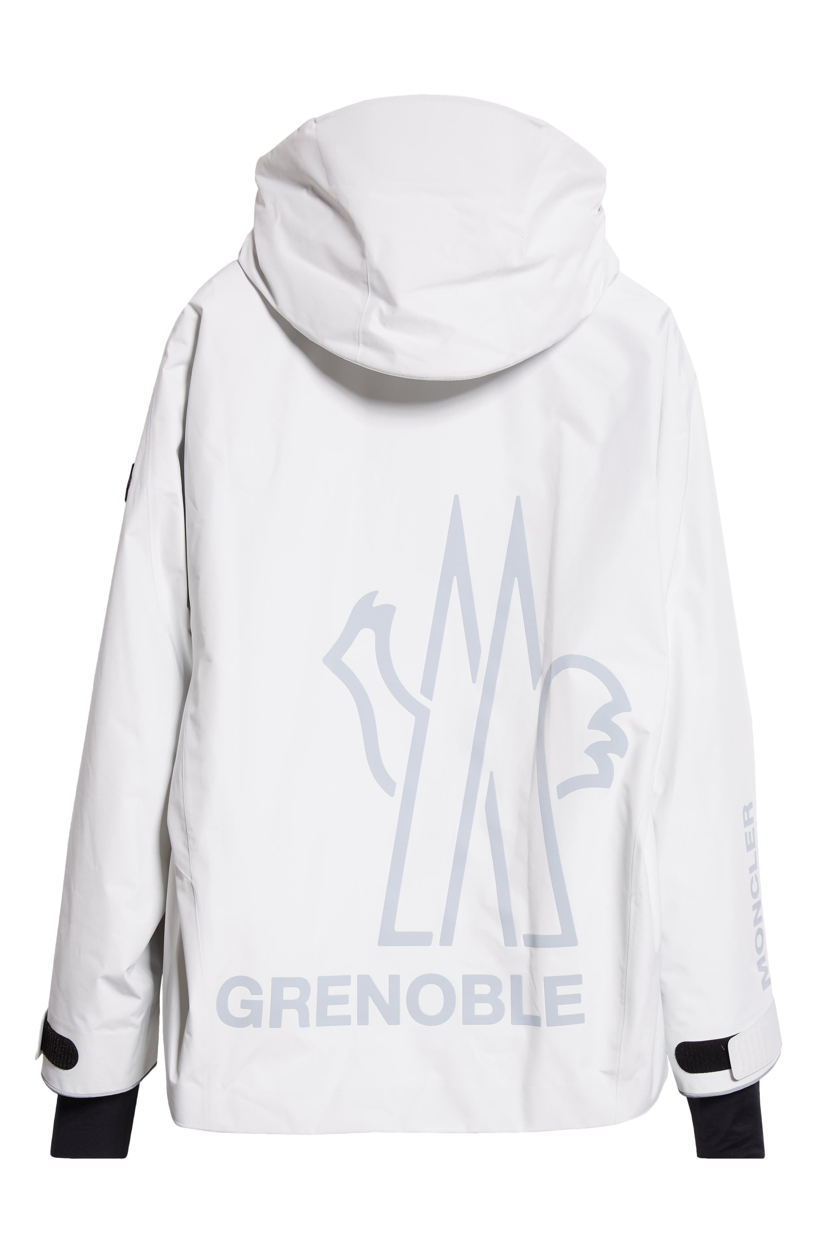 Moncler Grenoble Staz Hooded Jacket in Ice at Nordstrom - 7