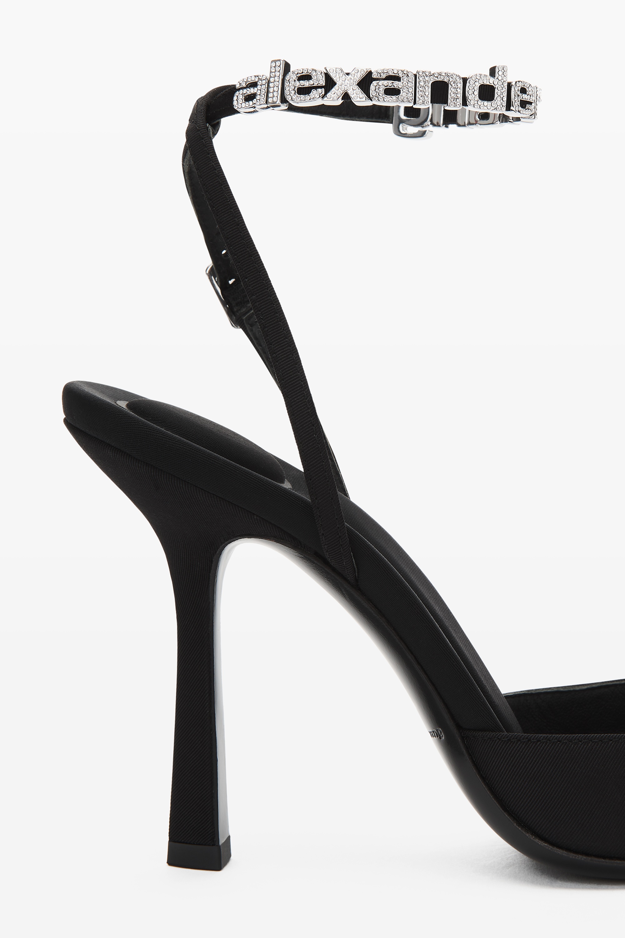 DELPHINE 105 LOGO STRAP PUMP IN VISCOSE - 2