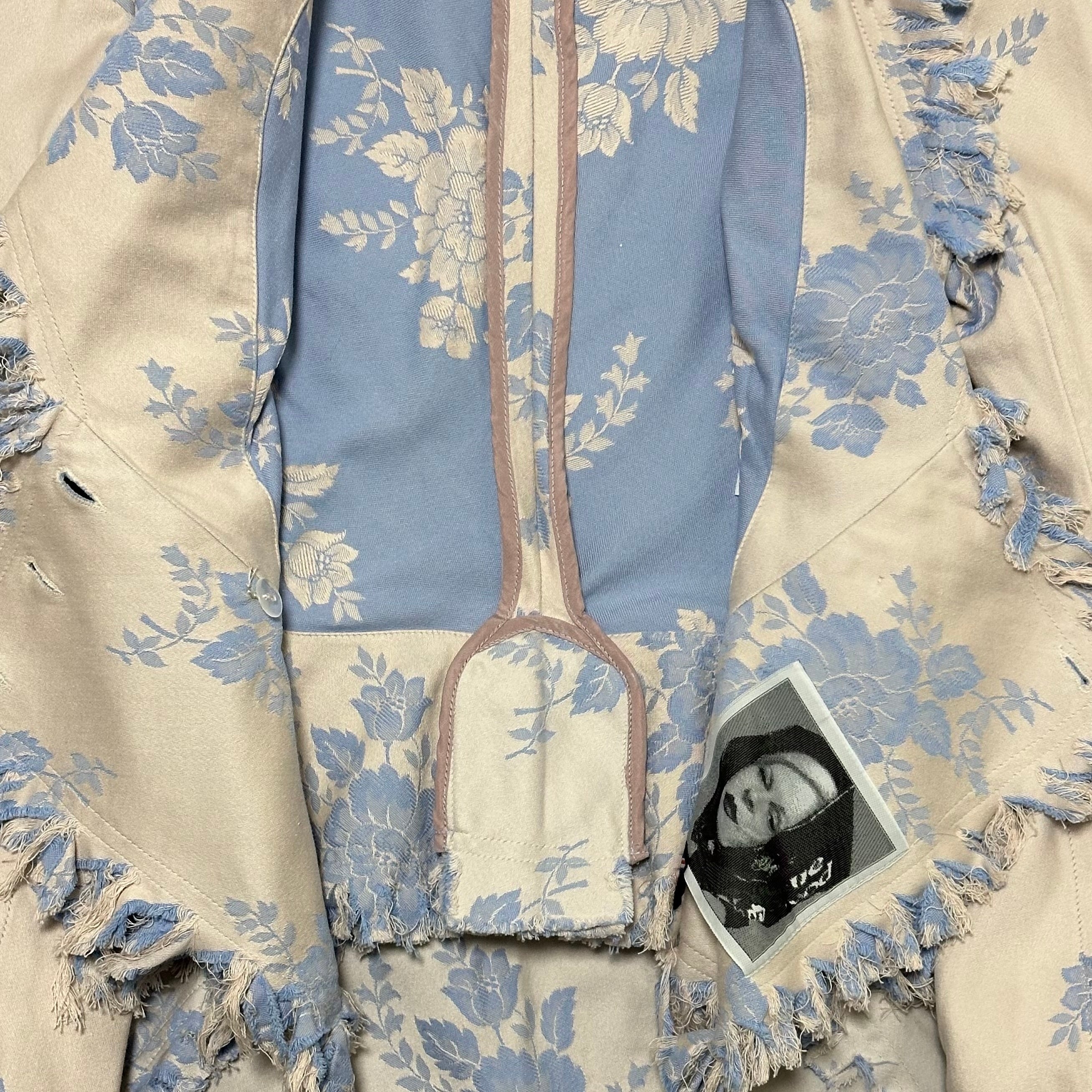 VIVIENNE WESTWOOD Spring Summer 1998 "Tied To The Mast" Floral Jacket and Midi Skirt Set Up - 7