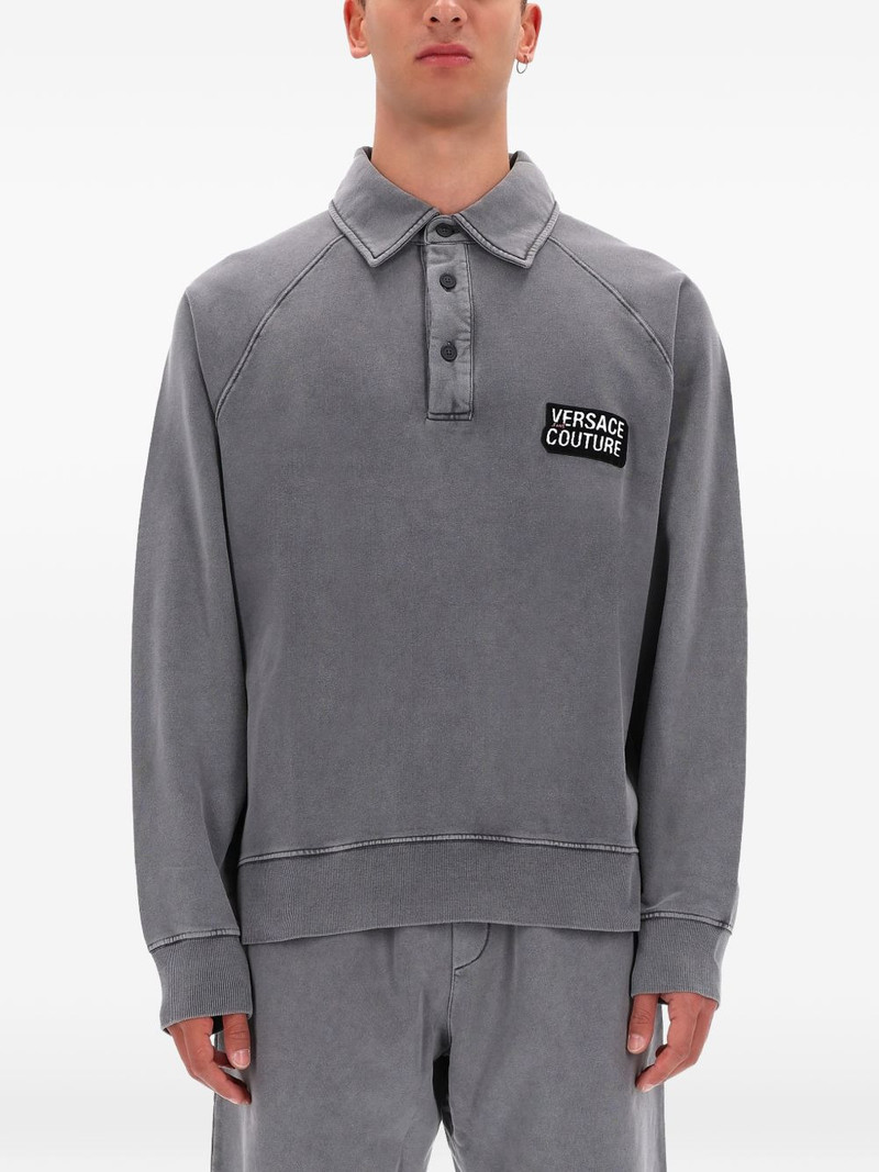 long-sleeve polo shirt 1