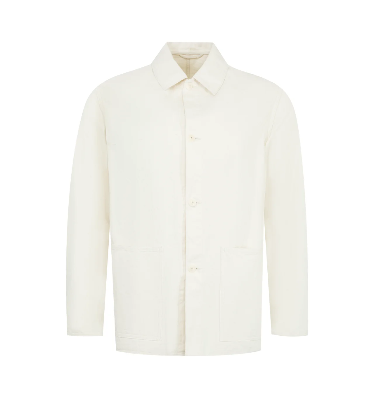 COTTON DRILL COVERALL JACKET - 1