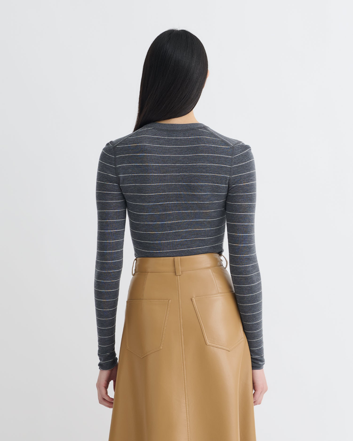 Striped Terry Merino Top - 3