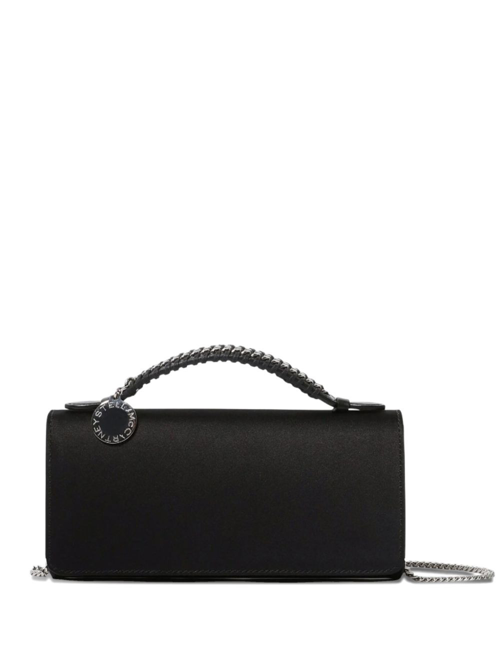 Falabella braided-handle clutch bag - 1