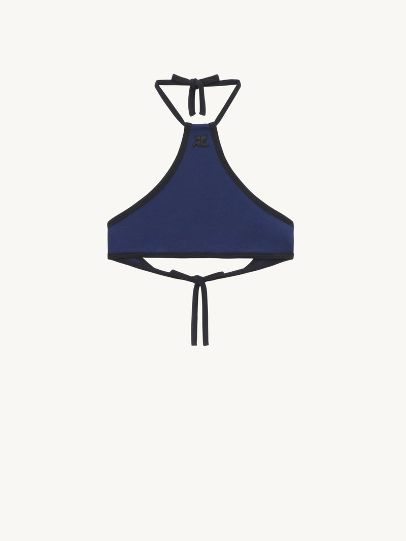 LIGHT RIBS CONTRAST CROP TOP 1