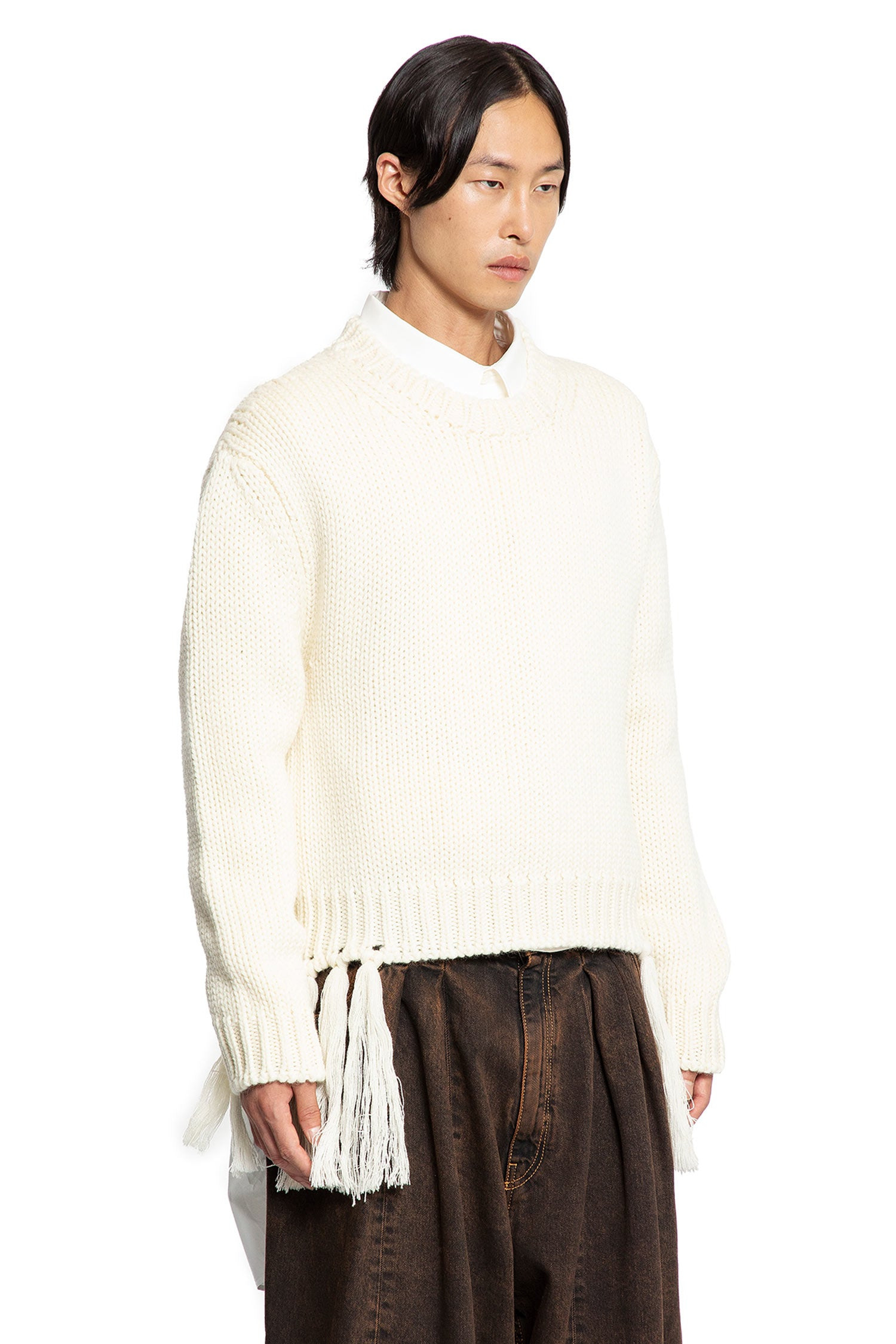 Sweater-With-Fringes - 2