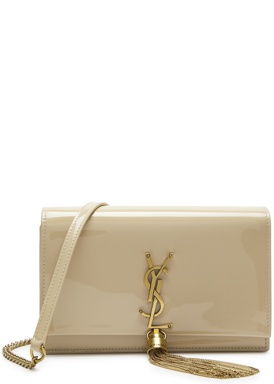 Kate patent leather wallet-on-chain - 1
