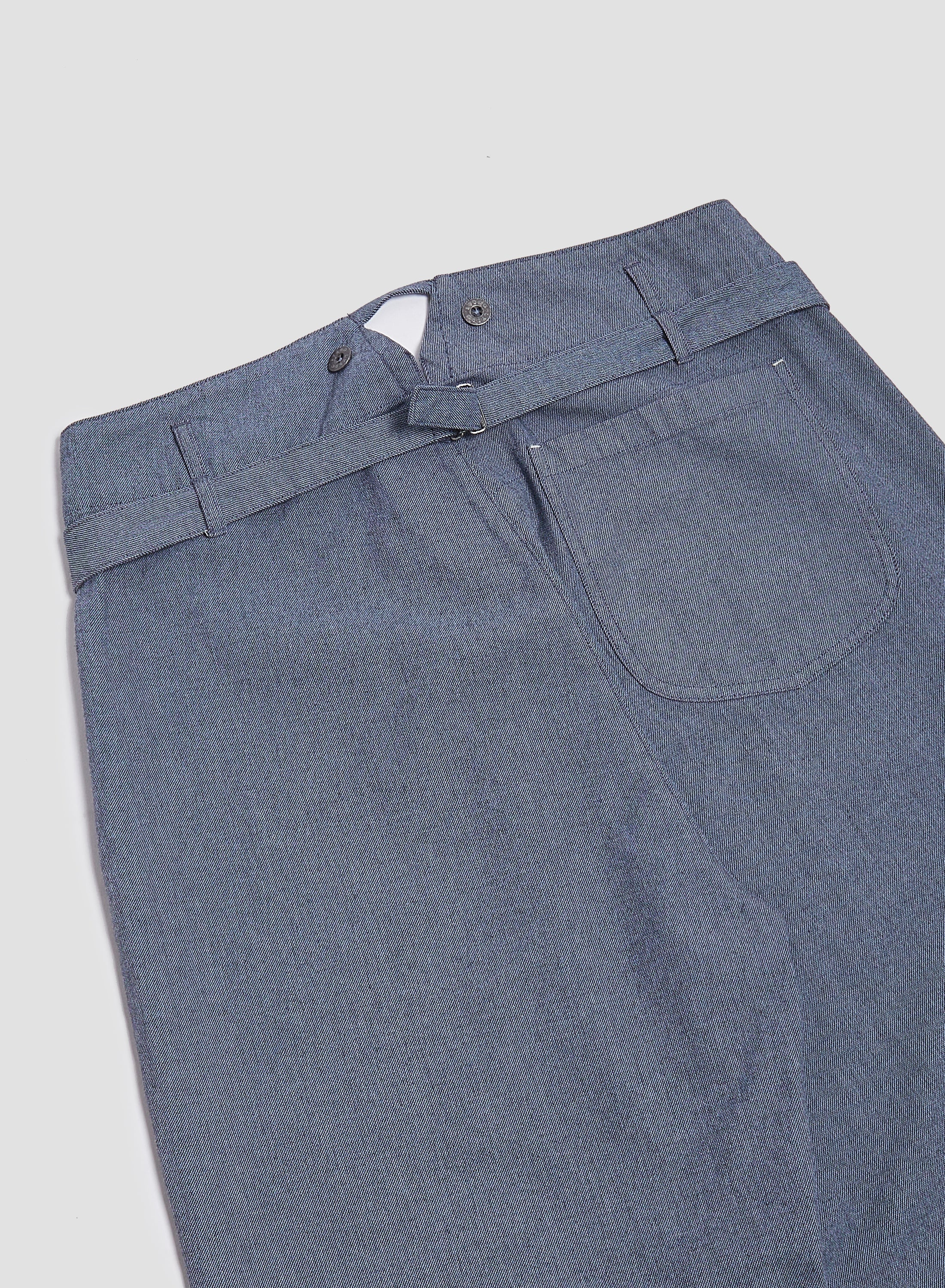 New Workwear Pant Broken Twill in Washed Blue - 10