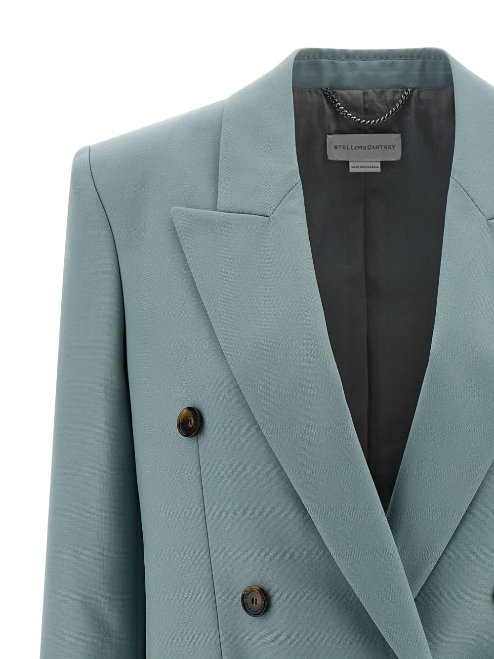 double-breasted peak-lapel blazer - 4