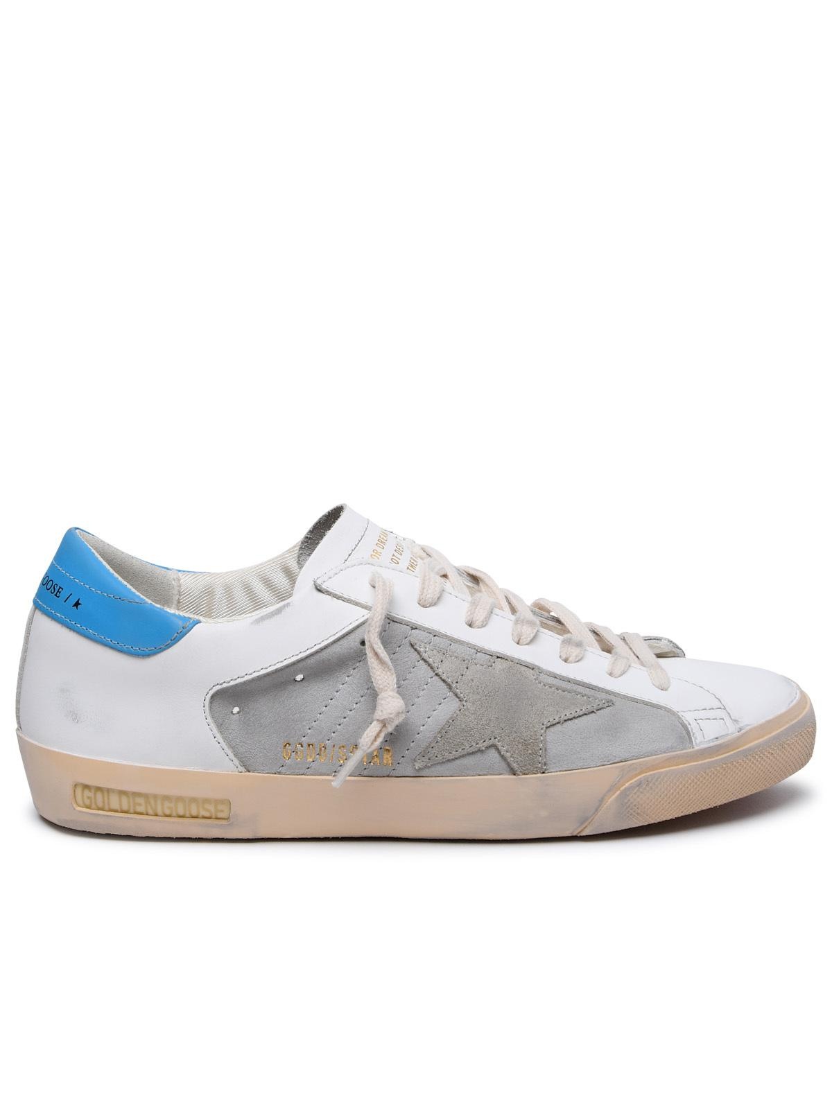 Golden Goose 'Super-Star' White Leather Sneakers Man - 1