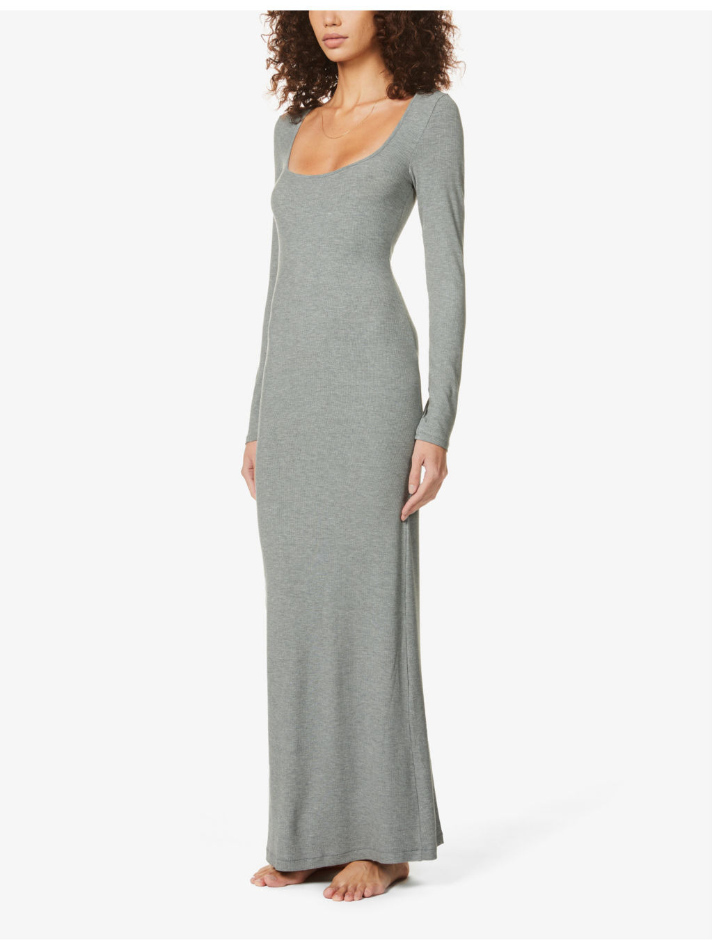 Soft Lounge long-sleeve stretch-jersey nightdress - 2