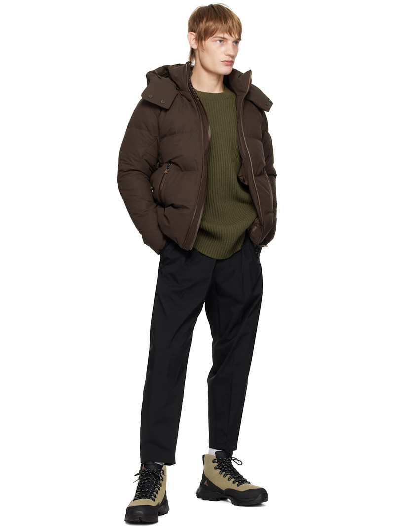 DESCENTE ALLTERRAIN Brown Mizusawa Mountaineer Down Jacket outlook