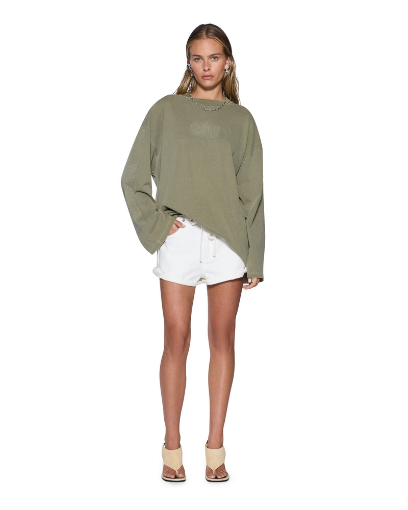 Ksubi STATE STENCIL BOYFRIEND LS TEE MILITANT outlook