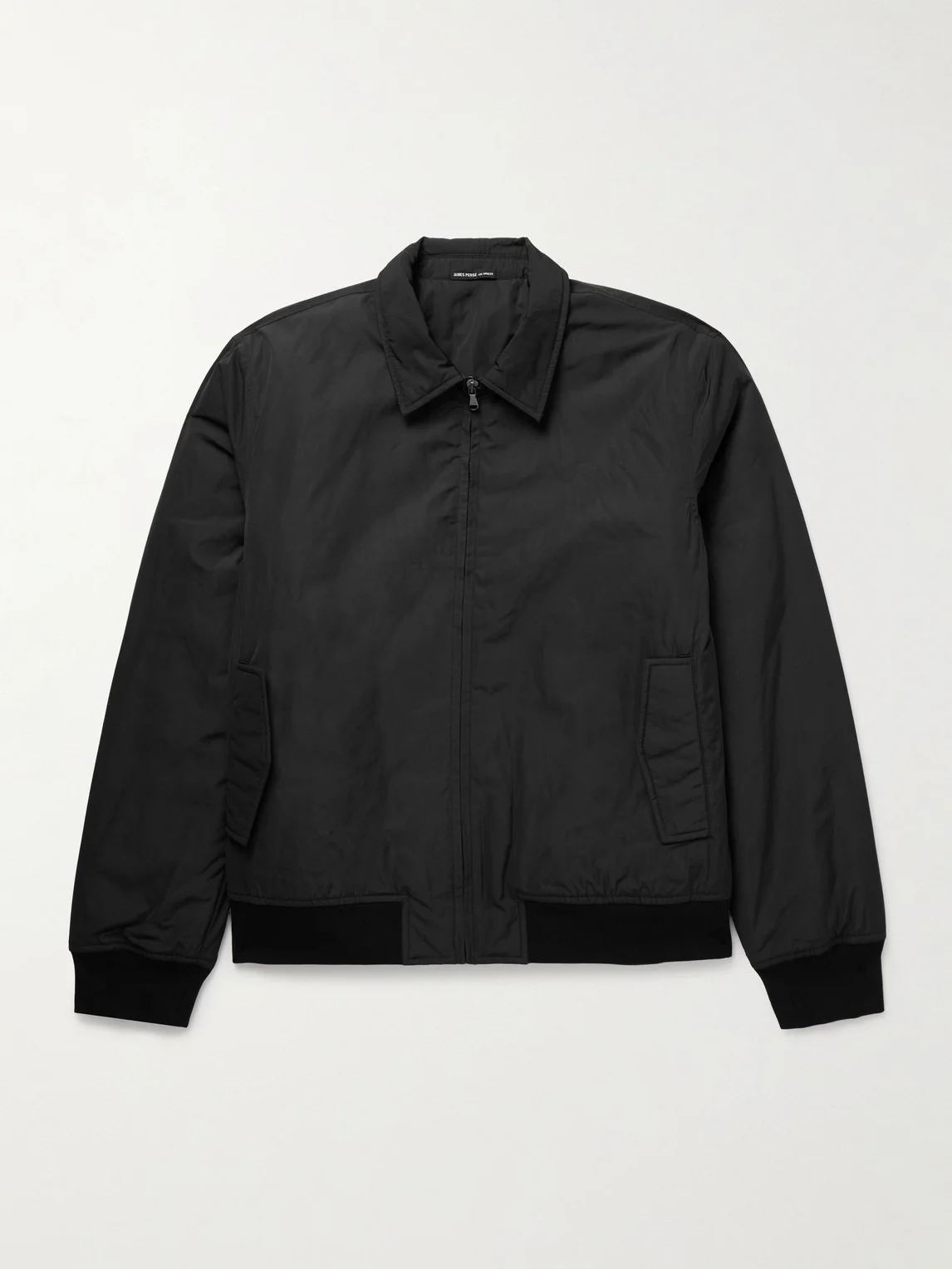 Padded Recycled-Twill Bomber Jacket - 1