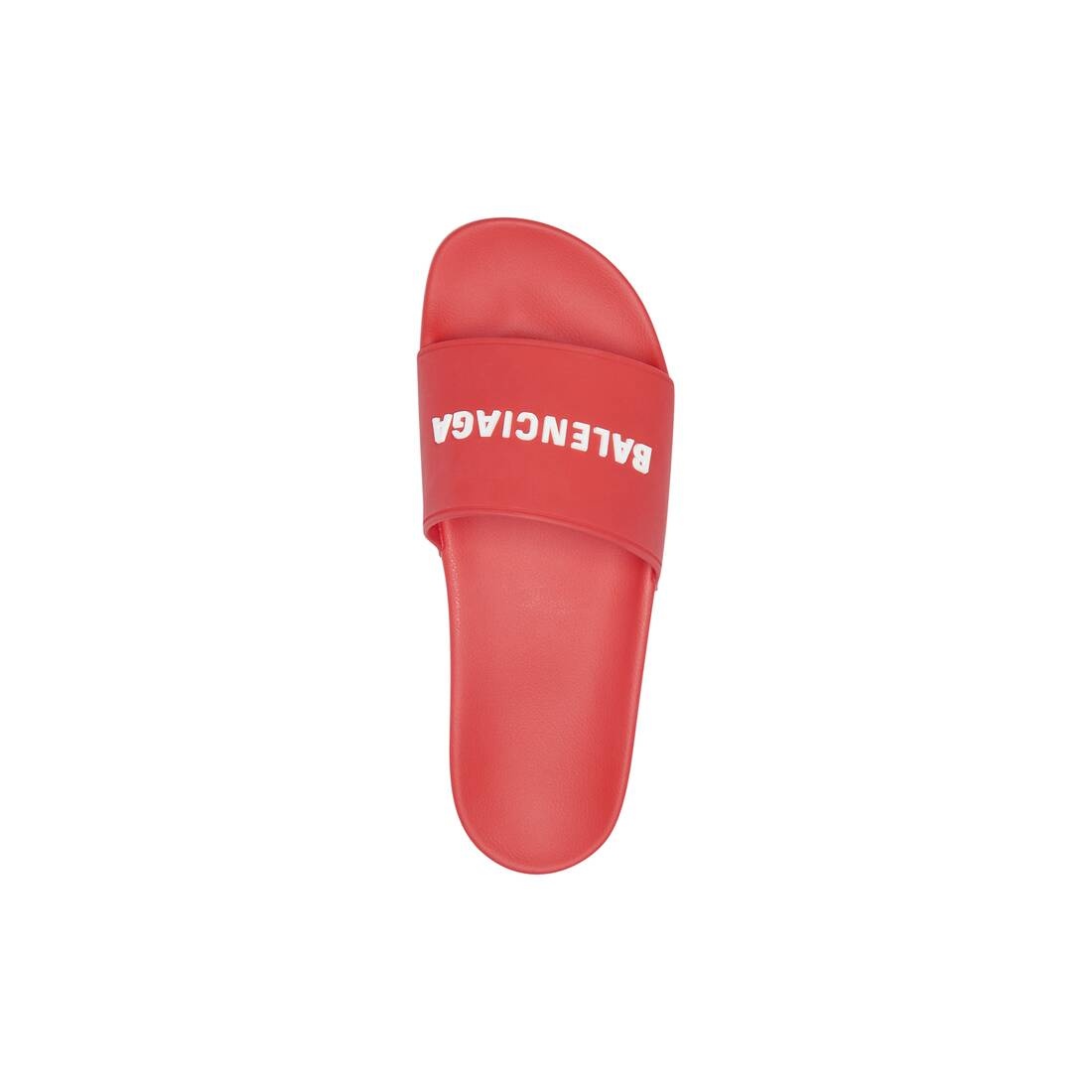 Men's Pool Slide Sandal in Red - 4