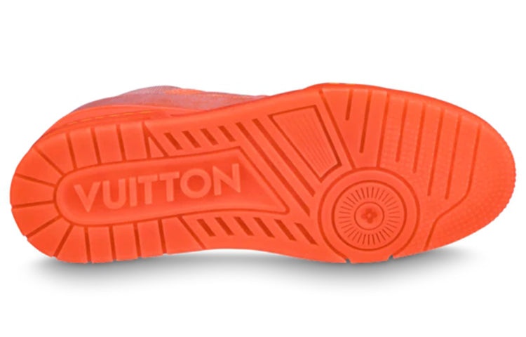 LOUIS VUITTON x Virgil Abloh Trainer Sneakers 'Virgil Peach' 1A8KCS - 4