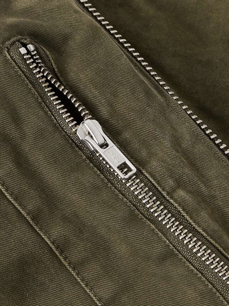 MML Cropped Cotton Hooded Down Jacket 3