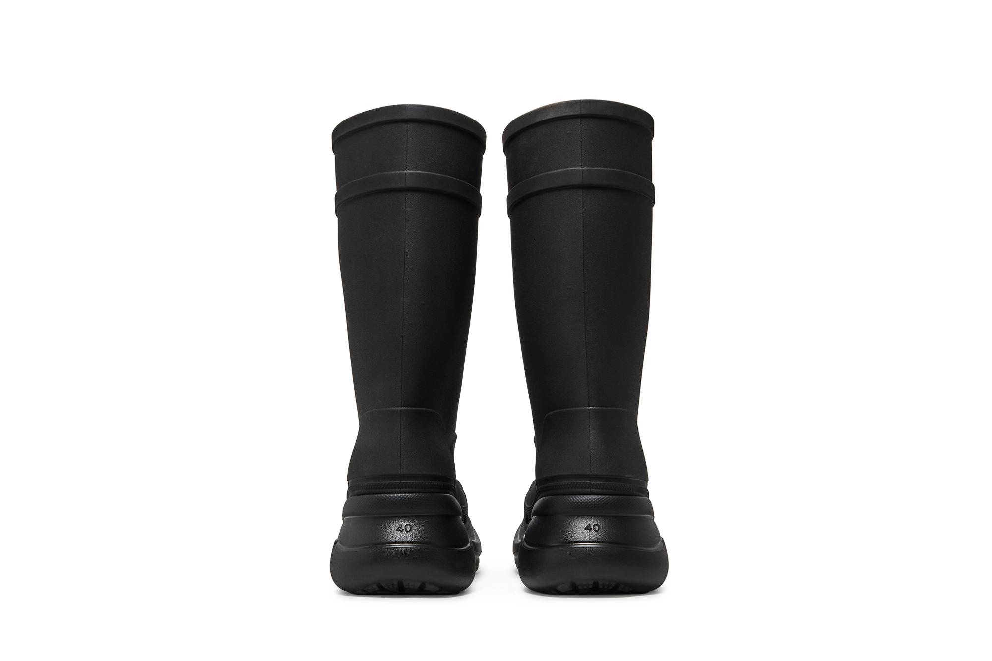 Crocs x Balenciaga Clog Boot 2.0 'Black' - 6