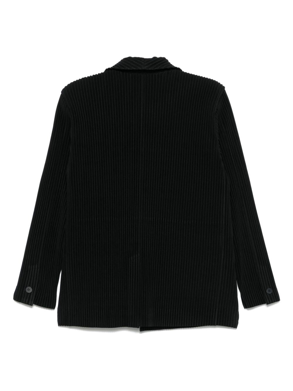 Homme Plisse' Issey Miyake Men Pleated Single-Breasted Jacket - 2