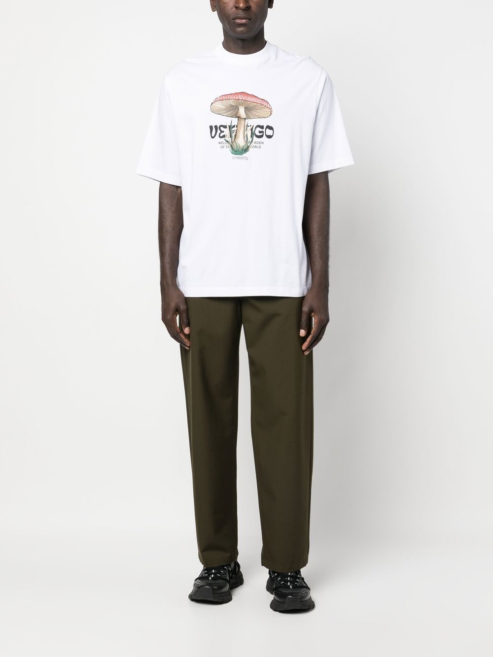 graphic-print organic-cotton T-shirt - 2