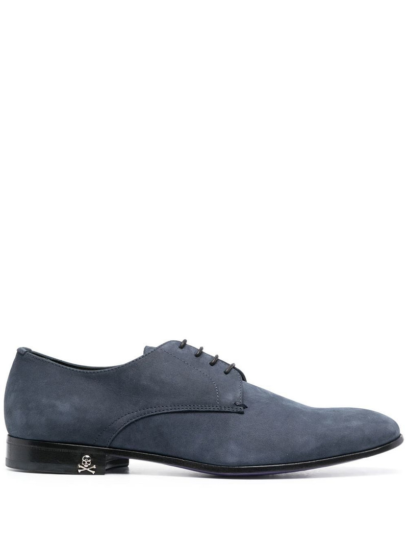 Derby suede Oxford shoes 1