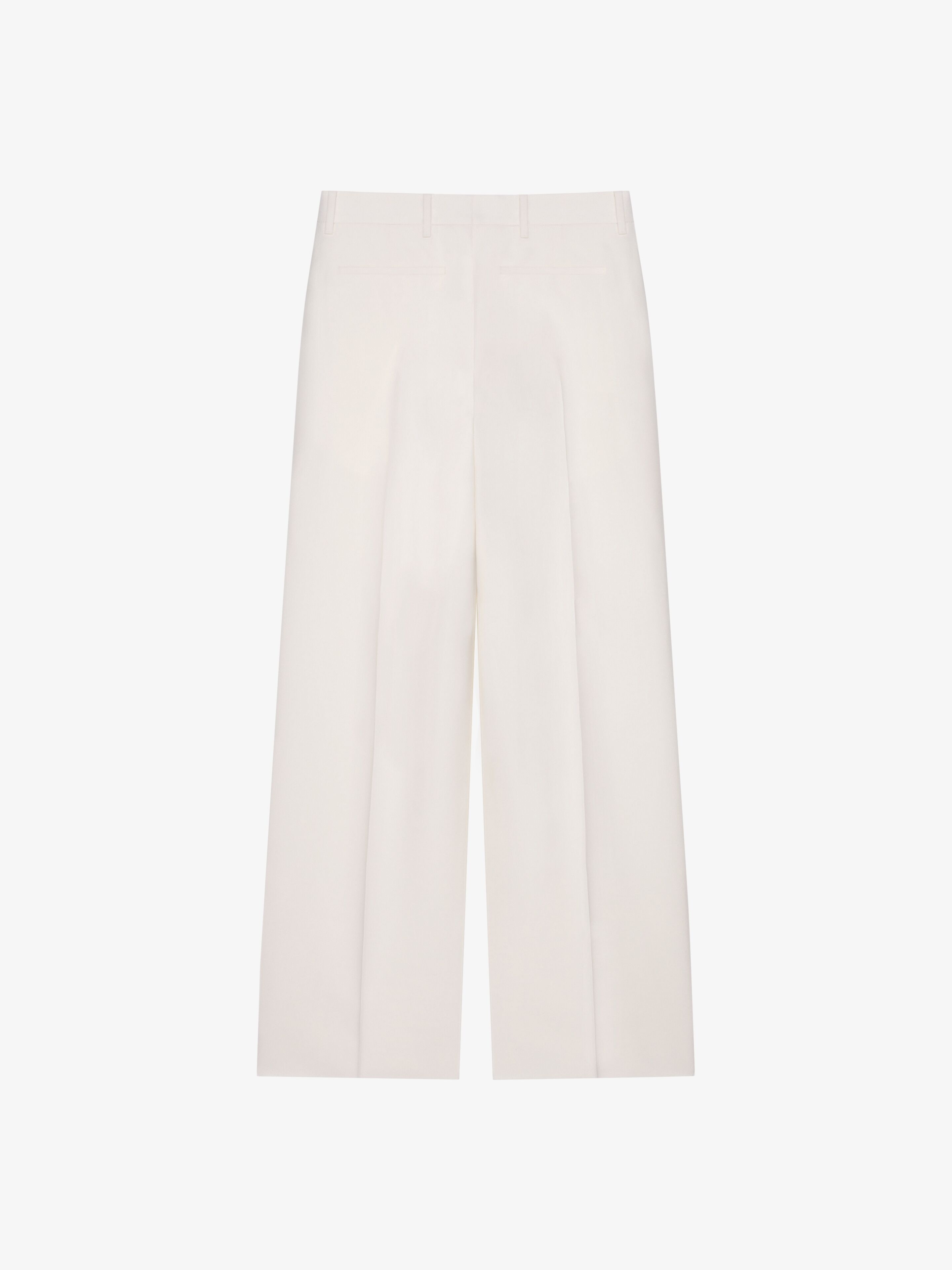 EXTRA WIDE PANTS IN WOOL AND MOHAIR - 2